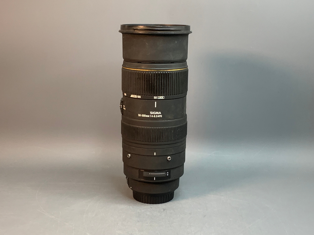 Sigma 50-500mm f/ 4-6.3 DG APO EX HSM Canon внутри пыль