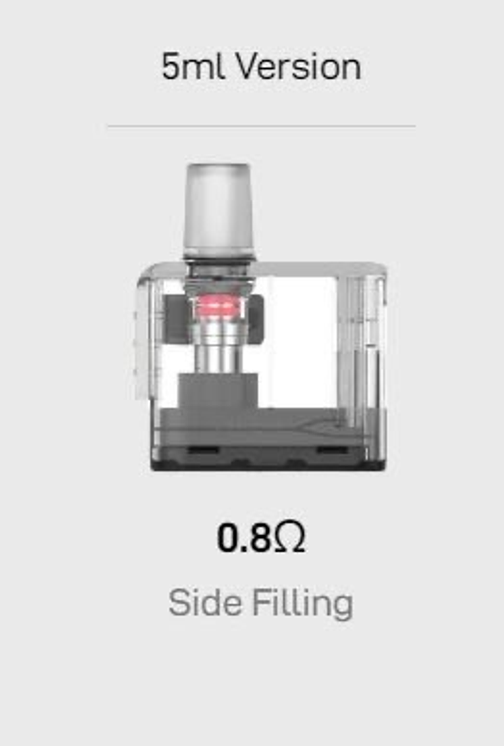 Картриджи Vaporesso APEX 5ml Pod BLACK УПАКОВКА (в упак. 2 шт.)