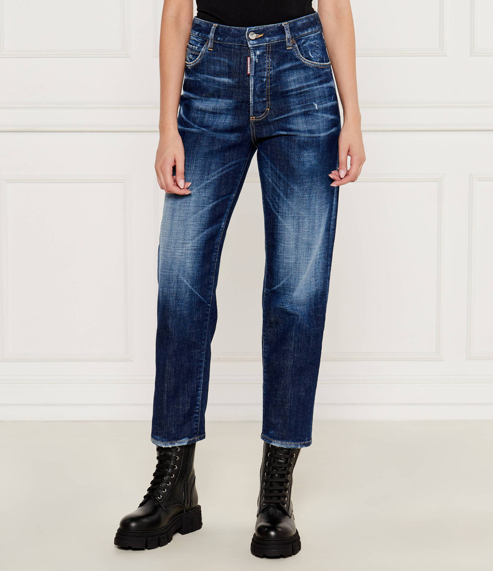 Джинсы BOSTON JEAN Dsquared2 - темно-синий(S72LB0788 S30872)
