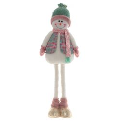 GAEM Игрушка набивная "Снеговик" (телескоп ноги), L27 W13 H106/43 см, 2в.