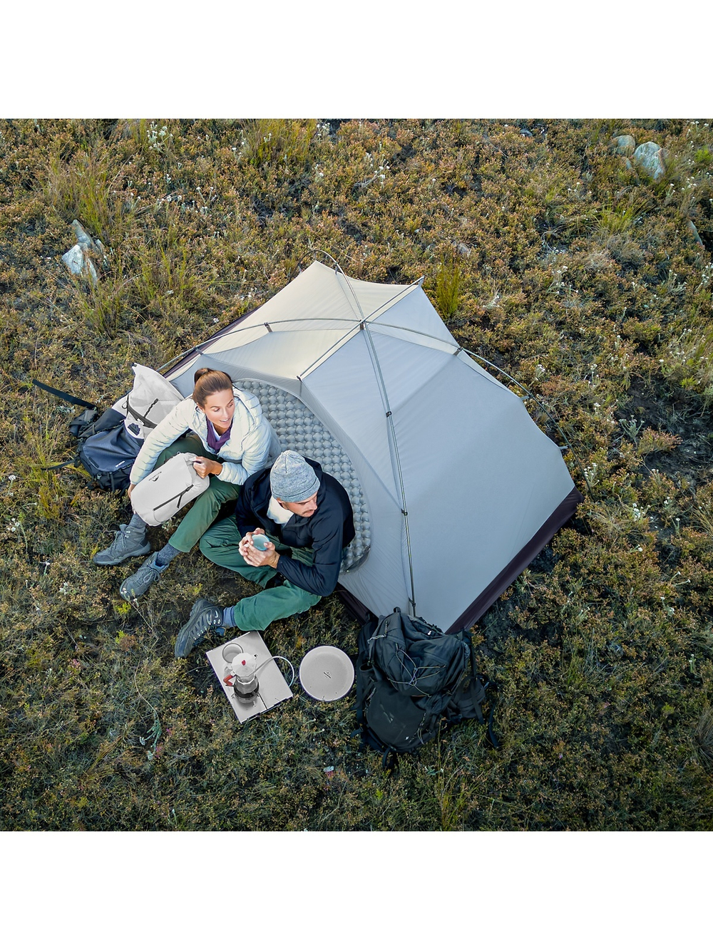 Палатка Naturehike Cloud-Creek PRO, 2-местная, зеленая