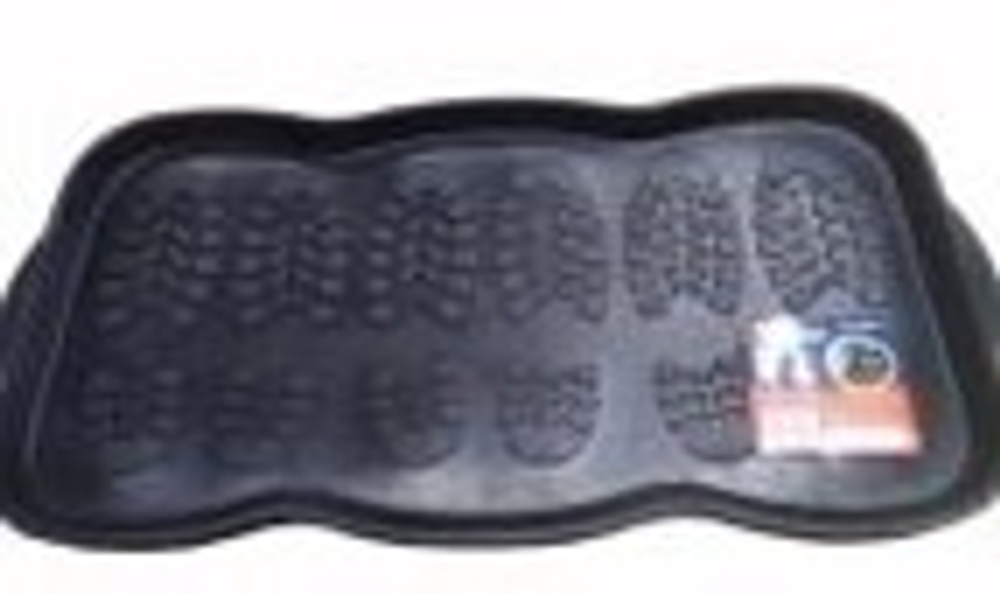 Коврик из резины Sindbad 1112 40см*80см*6мм черный (10шт/уп)