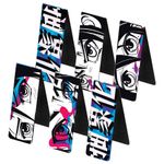 Закладки для книг МАГНИТНЫЕ, "АНИМЕ", комплект 12 штук, 60x20 мм, FUNSTER (ФАНСТЕР), 116655