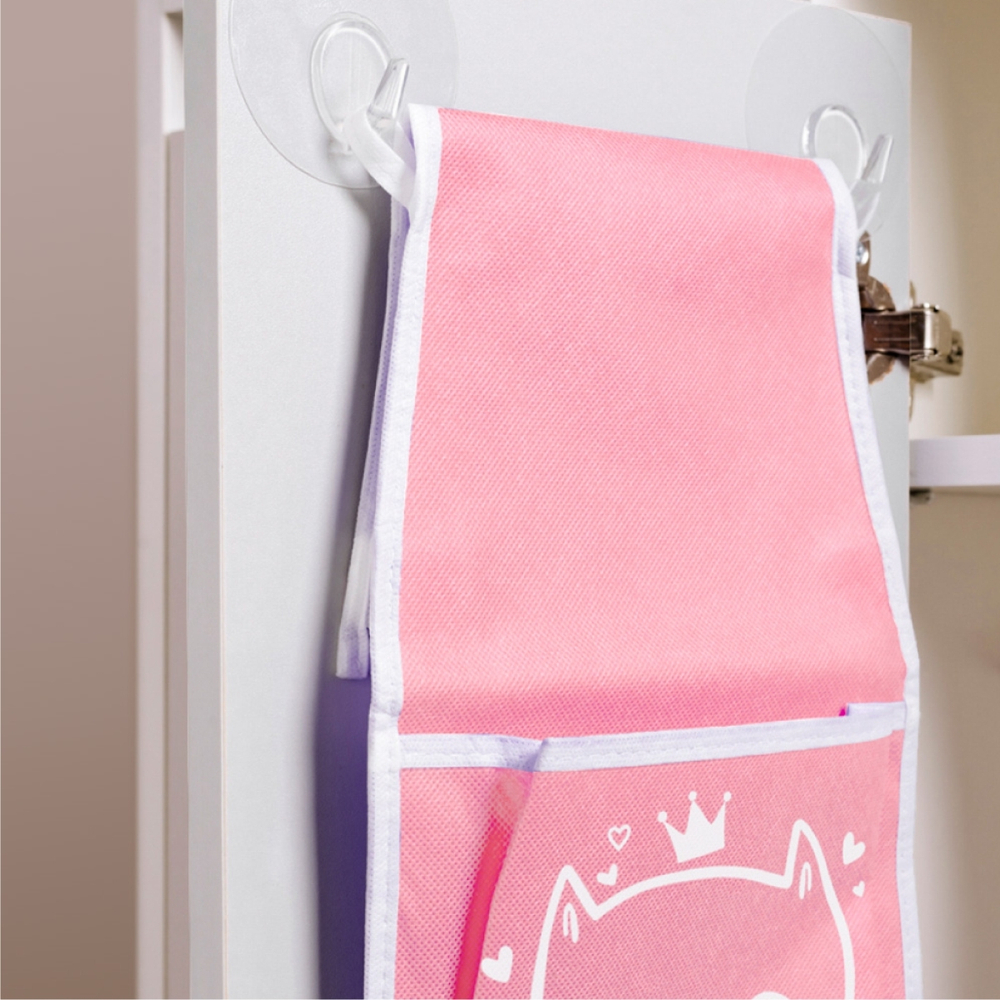 Кармашки для детского сада на резинке. Сердечки