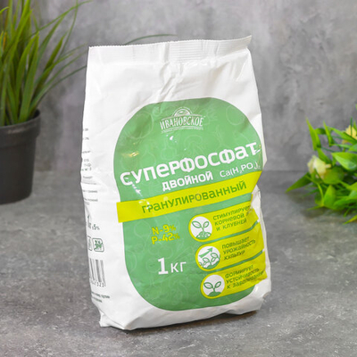 Суперфосфат двойной 1кг Ивановское