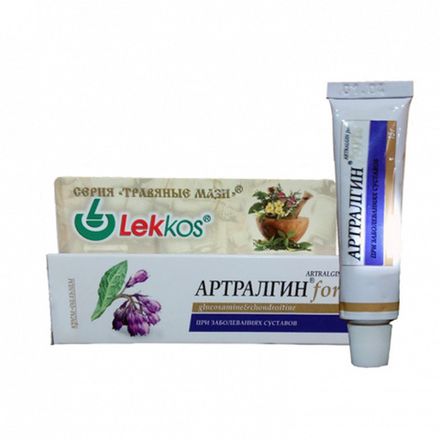 Крем-бальзам "Артралгин-forte" при заболеваниях суставов