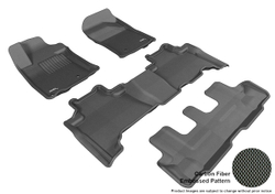 Коврики салона Sotra 3D Lux для Toyota Prado 150 2010- серые. Артикул ST 74-00412