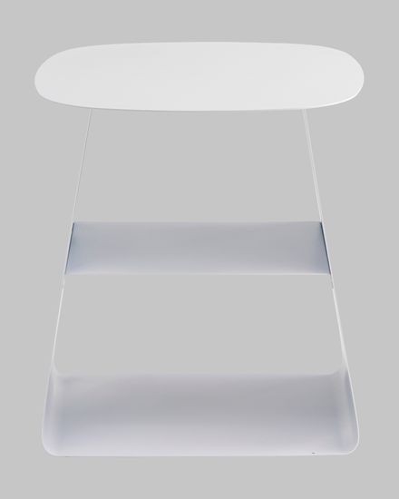 Журнальный столик Leyre металл белый