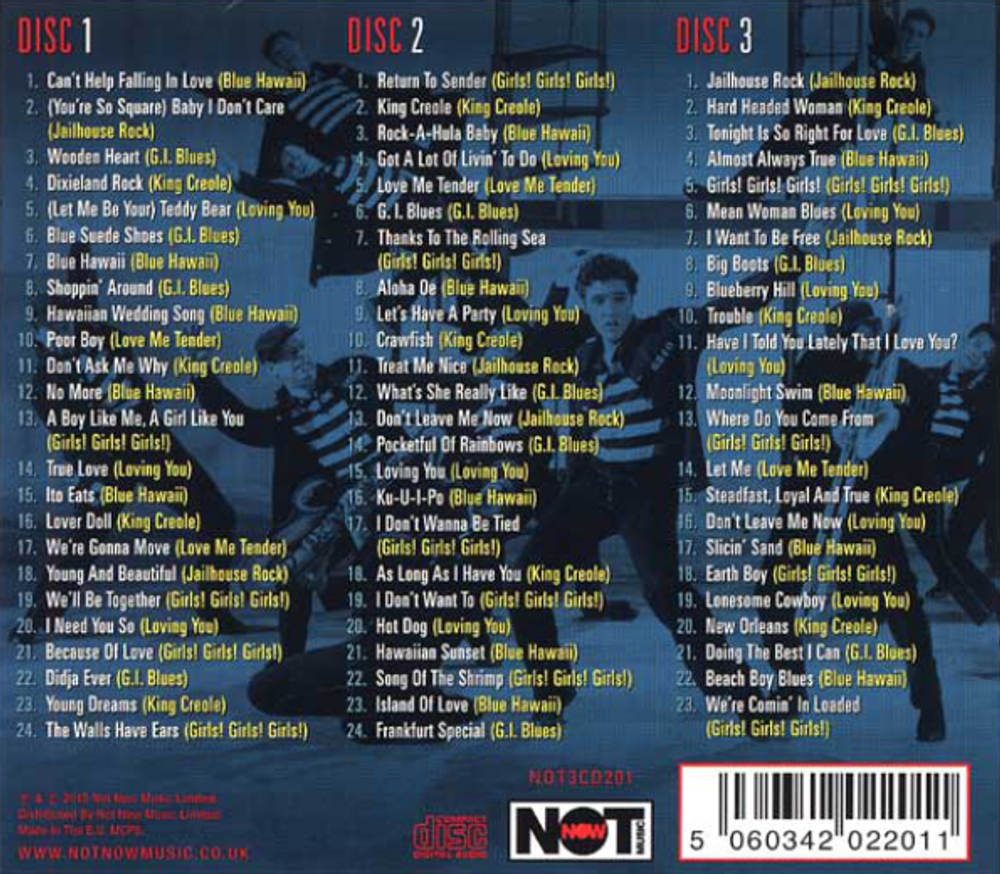 Elvis Presley / At The Movies (3CD)