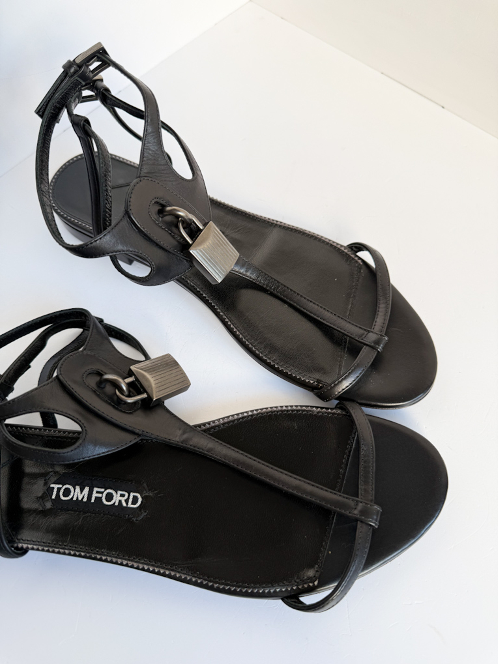 Кожаные сандалии Tom Ford, 38