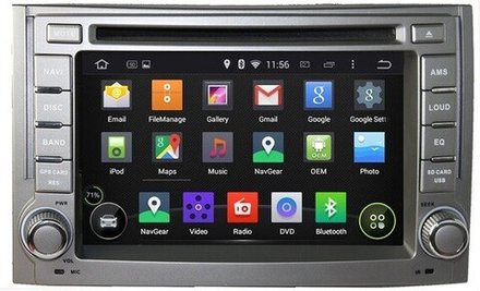 Магнитола для Hyundai H1 / Grand Starex 2007-2015 - Carmedia KD-6224-P5-32 на Android 10, 8-ядер, 4ГБ-32ГБ