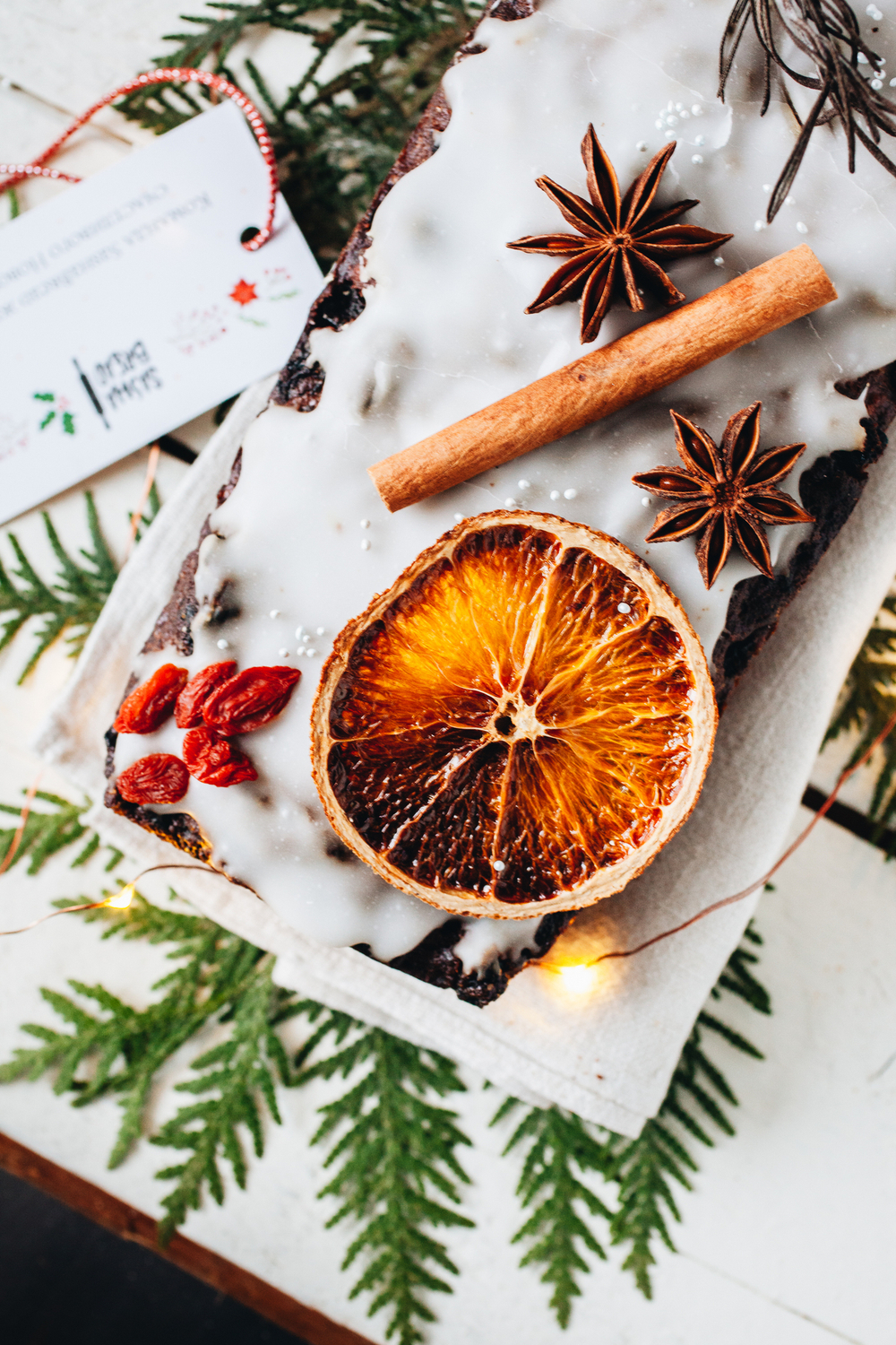 Английский рождественский кекс мини, 550г