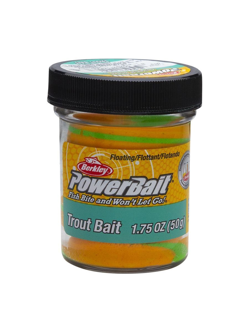 Паста форелевая Berkley PowerBait Trout Bait Triple Swirls, 50 г, Crazy Carnival