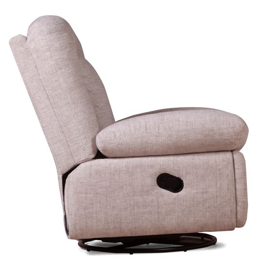 Кресло-реклайнер Клим, с функцией глайдера и вращением на 360 гр.