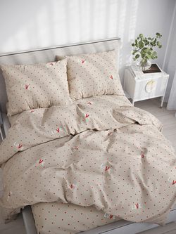 Простынь перкаль Сказка "Лав" 240x215 см