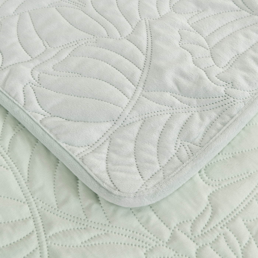 Покрывало 240х260 и 2 наволочки 50х70 Sofi De MarkO Мелисса ментол