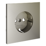 Накладка для розетки с заземлением, S70 (шелк)
