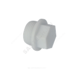 Заглушка PP-R белая Дн 25х3/4" НР PRO VALFEX 10163025-PRO