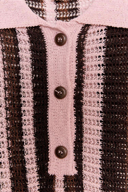 ZARA СВИТЕР В СТИЛЕ ПОЛО, РАЗНОЦВЕТНЫЙ