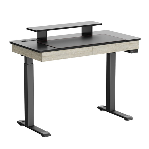 Стол для компьютера c электрической регулировкой по высоте и 2 ящиками EUREKA ERK-ED-I47-OG