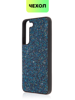 Чехол BROSCORP для Samsung Galaxy S23 (арт. SS-S22-CRYSTAL-BLUE)