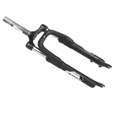 Вилка 24" ZOOM CH-386A-D50 1-1/8" безрезьб/аморт/диск/алюм/сталь/мат. черный/110274