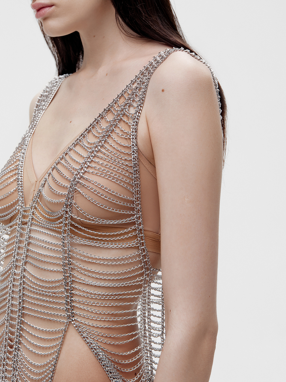 Платье с разрезами "ARCHIVE №6".