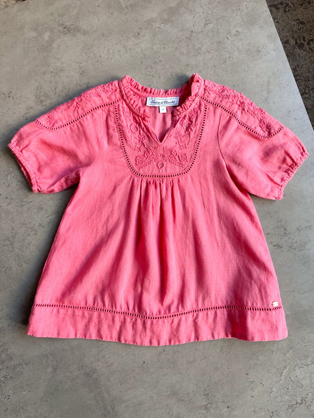 Льняное платье Tartine et Chocolat, 98