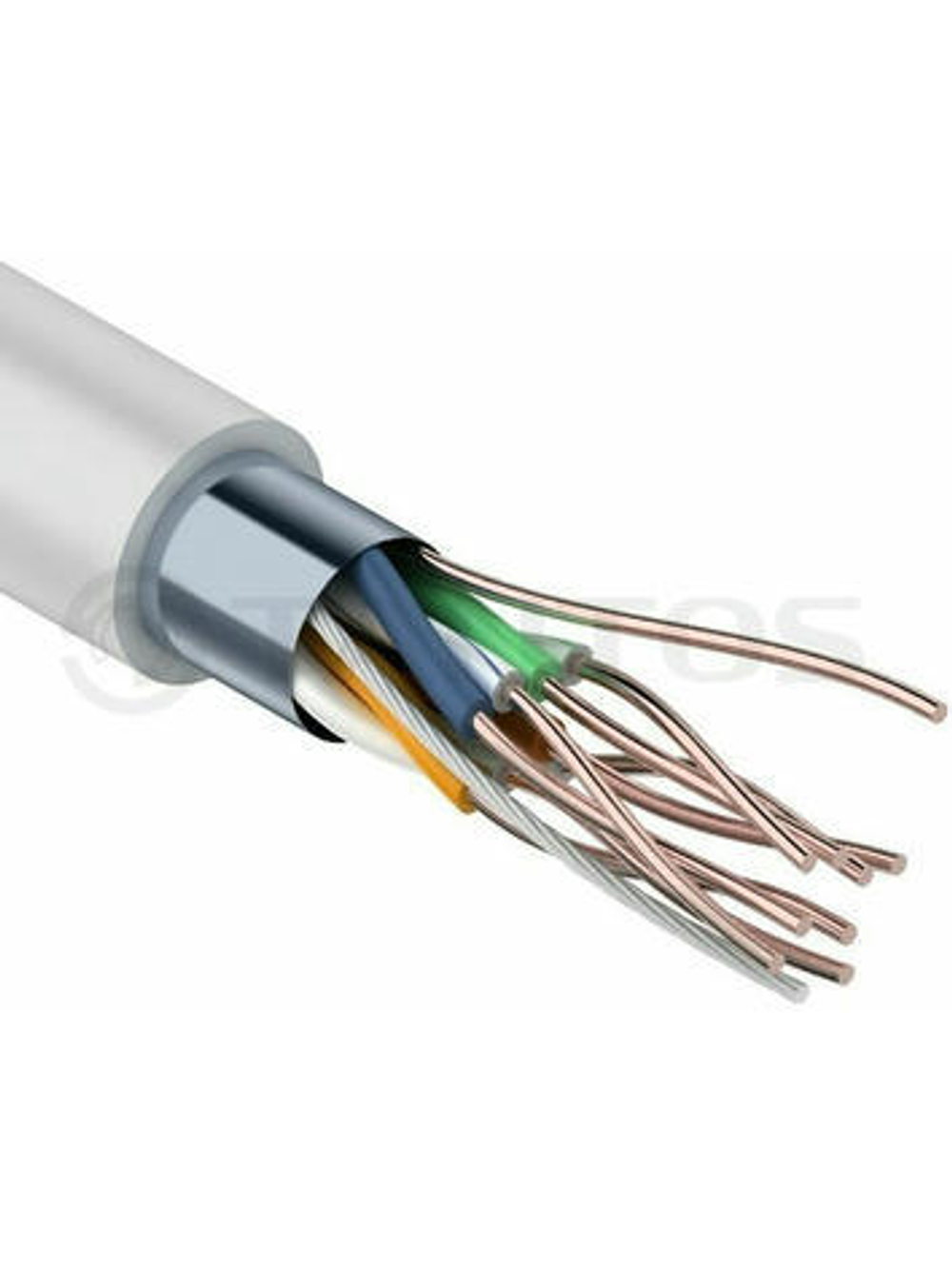 Кабель FTP 4PR 24AWG  Cu  CAT5E PVC серый 305м Tantos