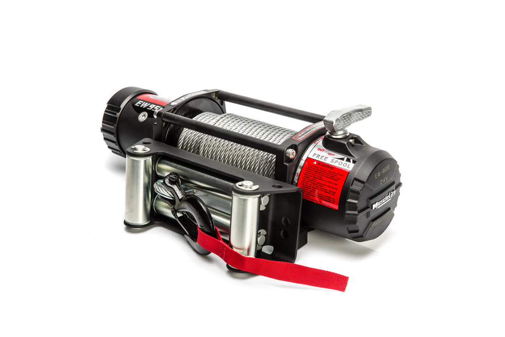 Лебедка автомобильная T-MAX EW9500 (4318кг) MuscleLift электрическая 24В