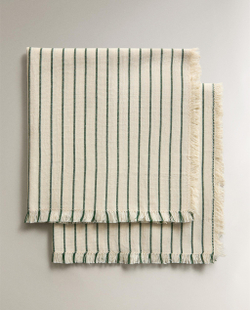 Zara Home столовая салфетка из хлопка, узор в полоску, 45 45 см (комплект 2 шт.) · 3219/022