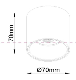 Накладной светильник Maytoni Technical C064CL-L12B3K