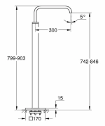 Излив для ванны GROHE Allure 13218 000