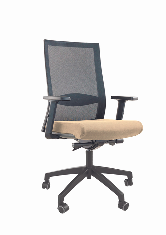 Brenta кресло операторское со спинкой-сеткой на пятилучие