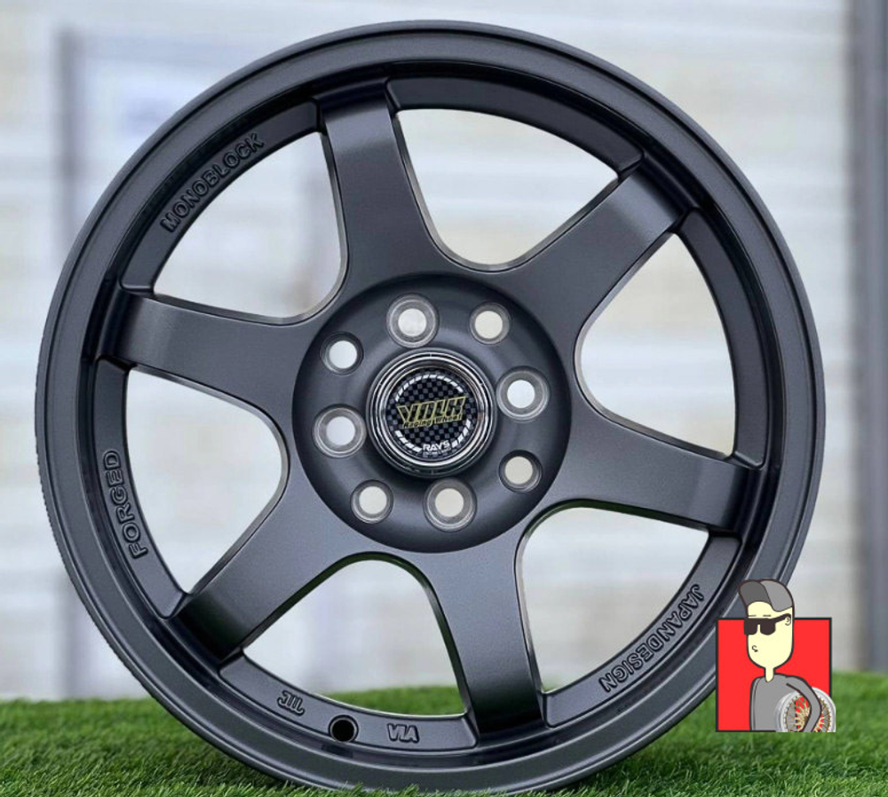 Комплект дисков Rays TE37 15x6.5 et35 4x100/4x114.3