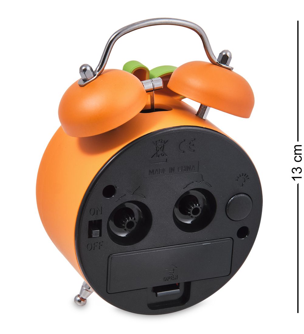 GAEM Art CL-66/4 Будильник «Яблоко» оранжевый