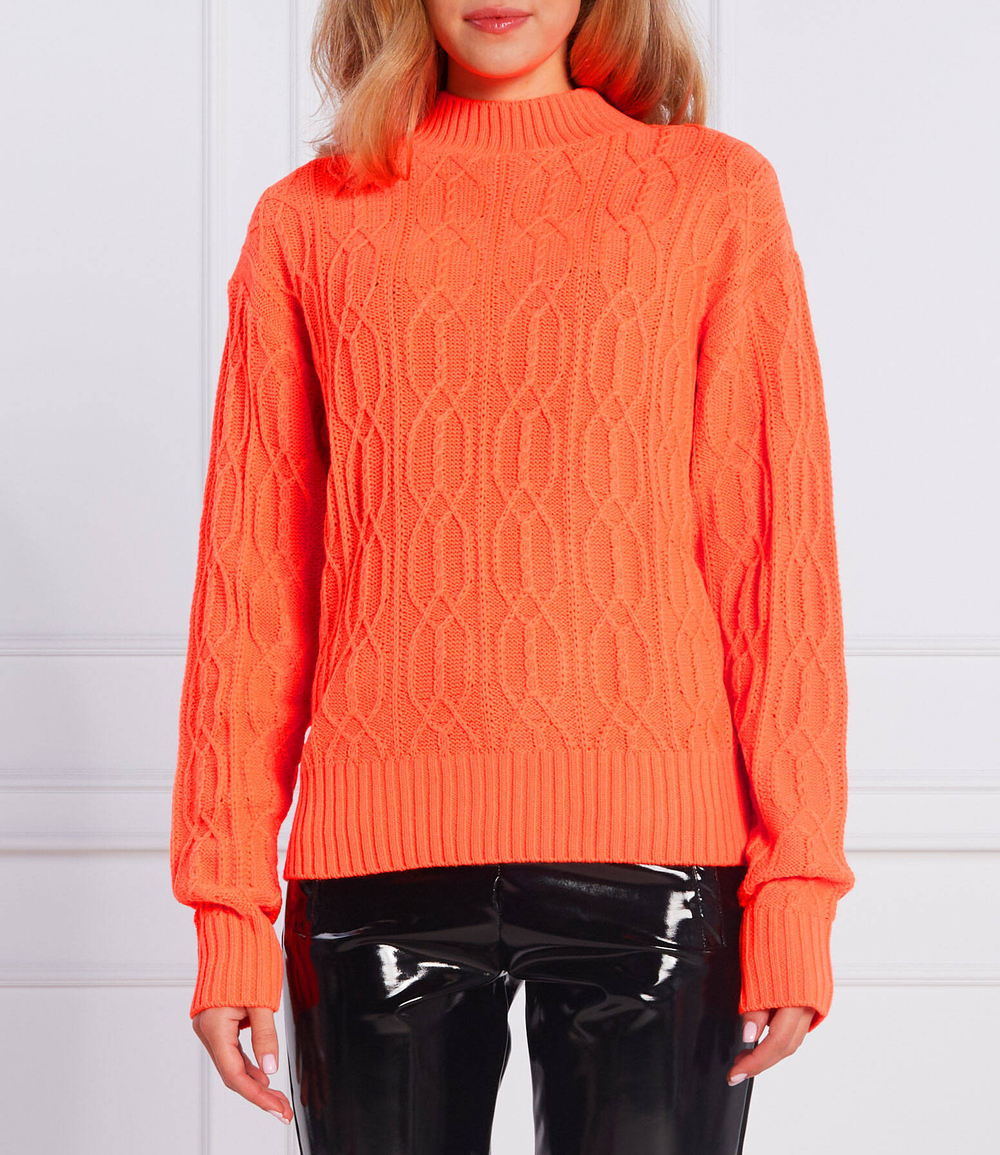 свитер Patrizia Pepe - оранжевый(2K0131 K053)