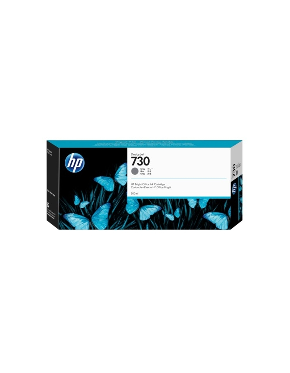 Картридж HP 730 P2V72A Картридж HP серый (HP DesignJet T1700, (300 мл))