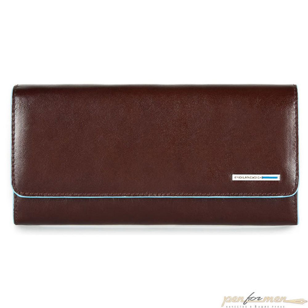 Кошелек женский Piquadro Blue Square коричневый (PD3889B2/MO)