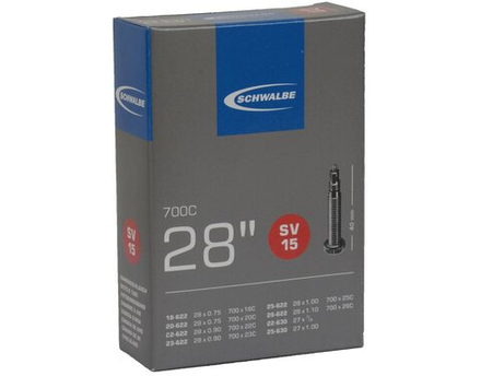 Камера 28"/700 спорт 05-10427343 SV15 28х0,7-1,00 (18/28-622/630) IB 40mm SCHWALBE