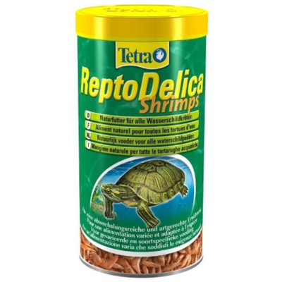 Tetra repto delica shrimps креветки лакомство для водных черепах 250 мл (34023)