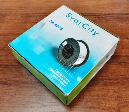 Проволока для сварки алюминия ER4043 Ø1,2мм 2кг D300