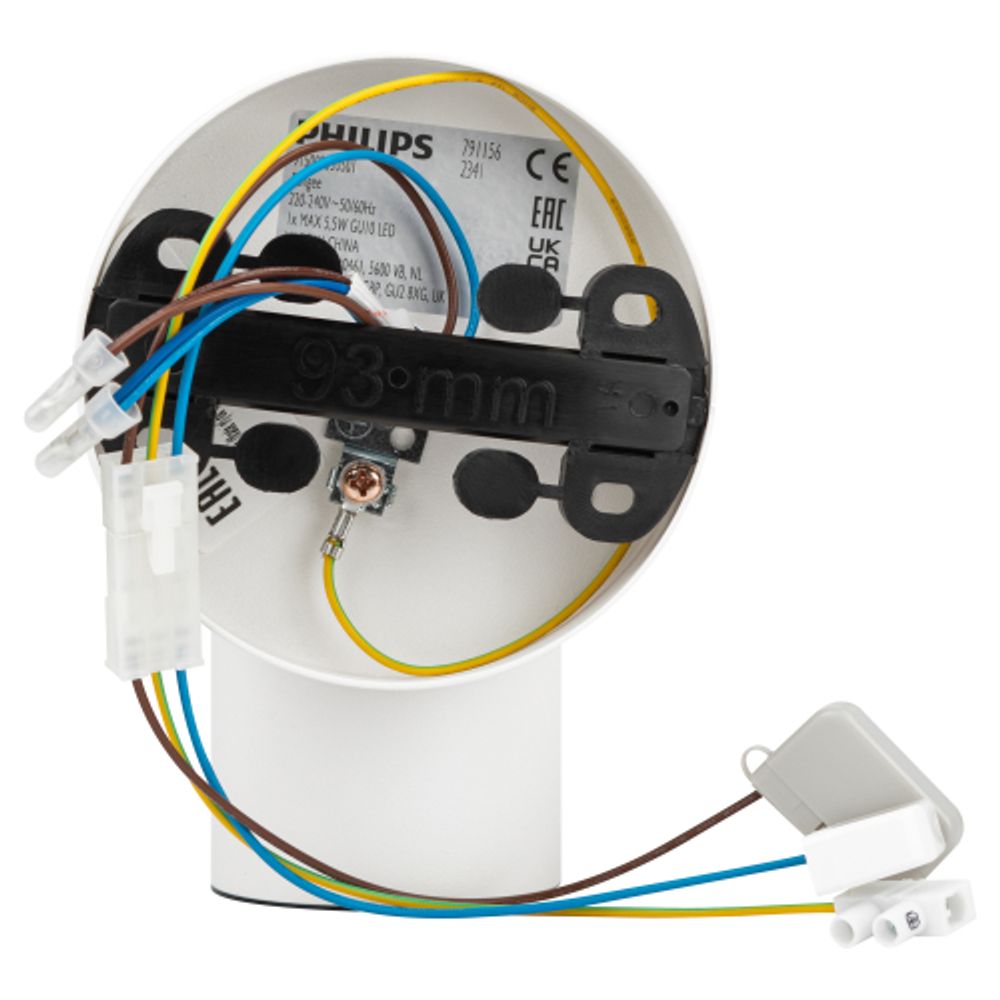 Светильник настенно-потолочный спот Philips 915005530501 PONGEEx1 GU10 белый | Накладные светильники