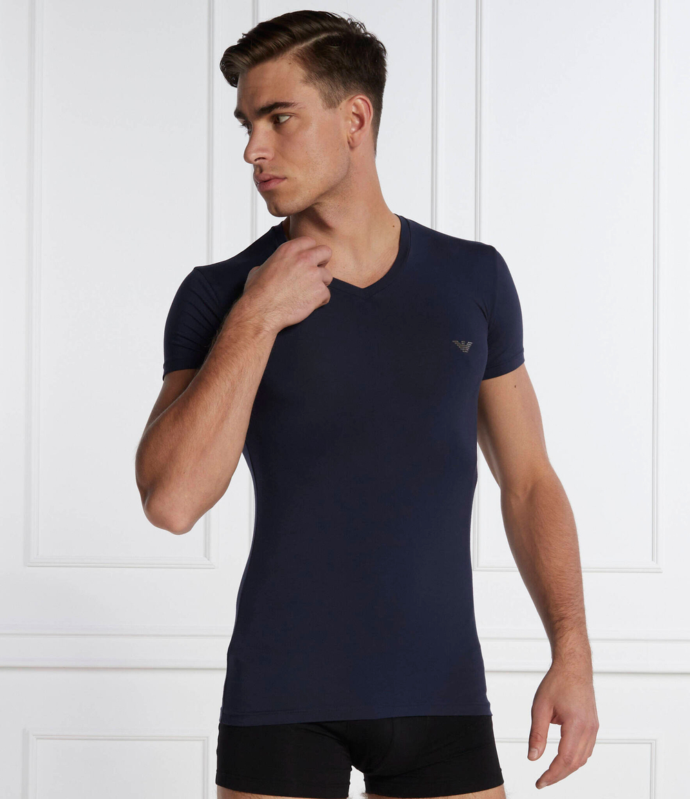 Футболка Emporio Armani - темно-синий(110810 2F511)