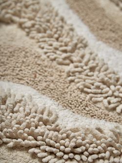 Коврик для ванной Sands бежевого цвета из коллекции Ethnic