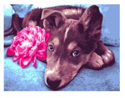 Картина по номерам "Адель"