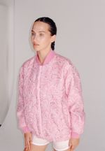 Бомбер Peony pink