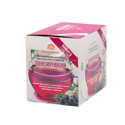 Витаминный напиток Тонизирующий 25 г. Коробка 20шт*25г