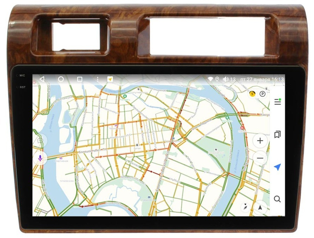 Магнитола для Toyota LC J76 2014+ - Vaycar VA77-1451-2K на Android 13, 8-ядер, 2K QLED, ТОП процессор, CarPlay,4G SIM-слот