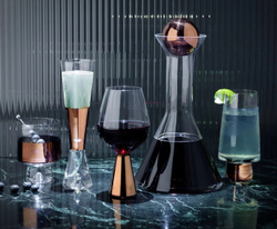 Бокал Tank Wine Copper set of 2